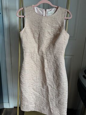 kate spade Textured Blush Pink Sheath Dress